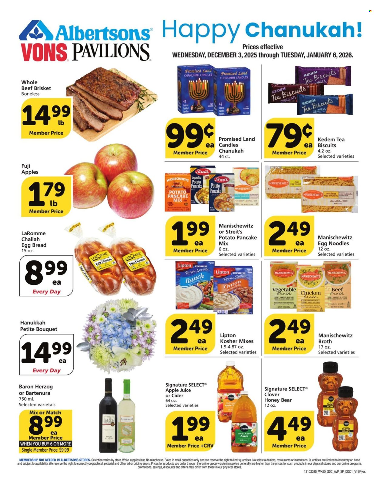 Albertsons ad - 12/09/2025 - 01/06/2026. Page 1