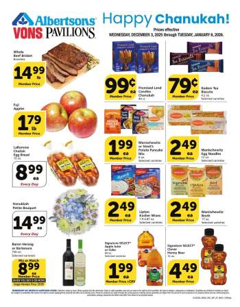 Albertsons Flyer - 12/09/2025 - 01/06/2026.
