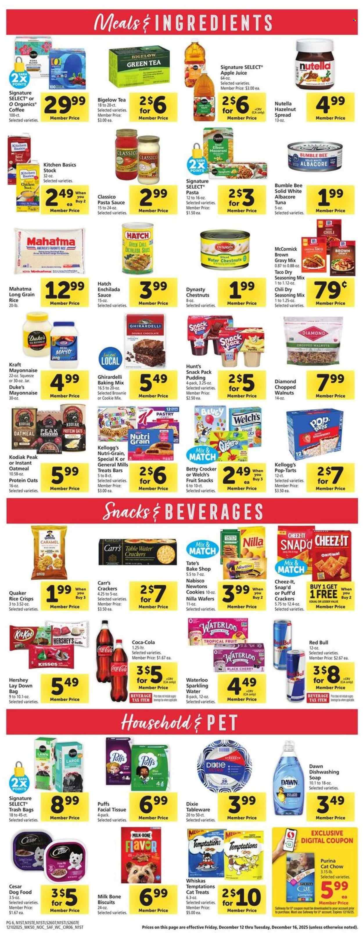 Safeway ad - 12/10/2025 - 12/16/2025. Page 6