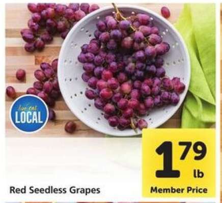 Red Seedless Grapes