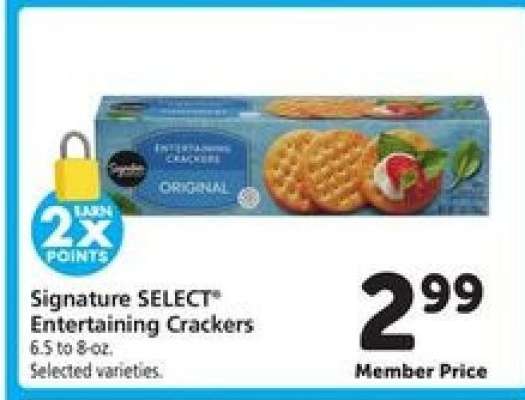 Signature SELECT Entertaining Crackers