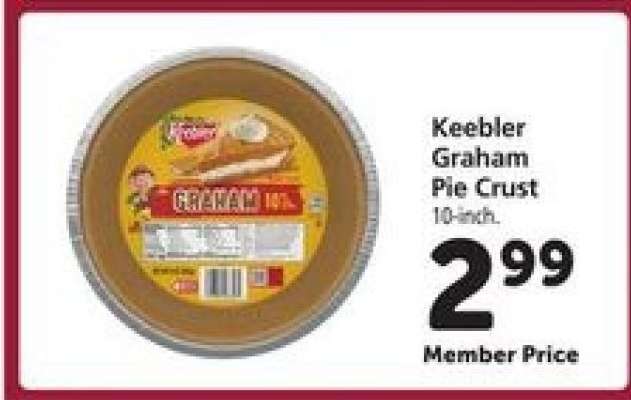 Keebler Graham Pie Crust