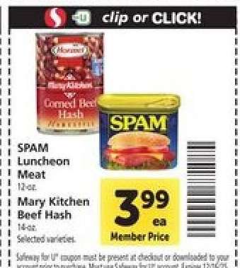 Spam Luncheon Meat