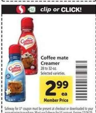 Coffee mate Creamer