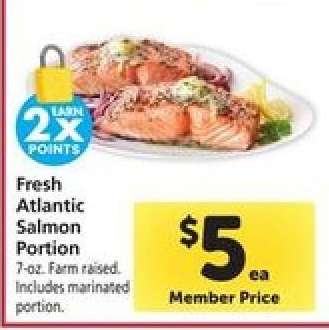 Fresh Atlantic Salmon Portion