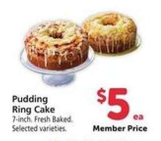 Pudding Ring Cake