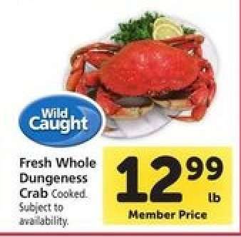 Fresh Whole Dungeness Crab