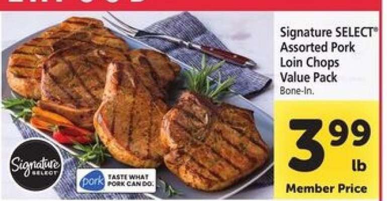 Signature SELECT Assorted Pork Loin Chops Value Pack