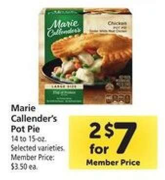 Marie Callender's Pot Pie
