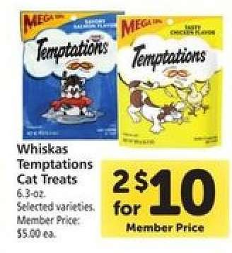 Whiskas Temptations Cat Treats