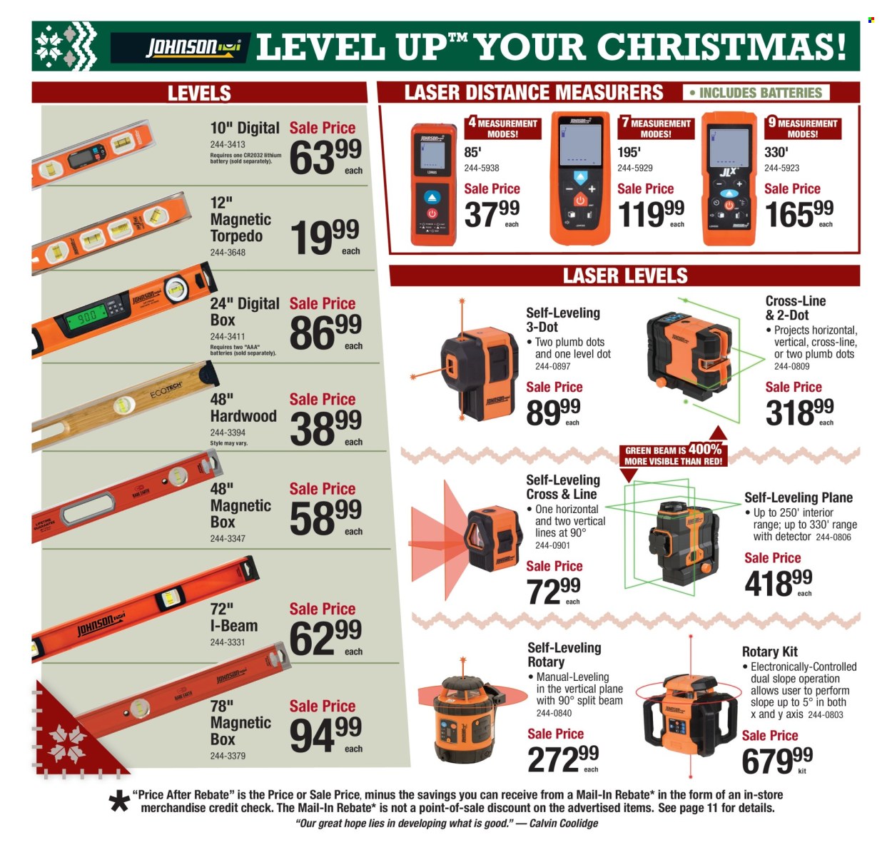 Menards ad - 12/11/2025 - 12/24/2025. Page 3