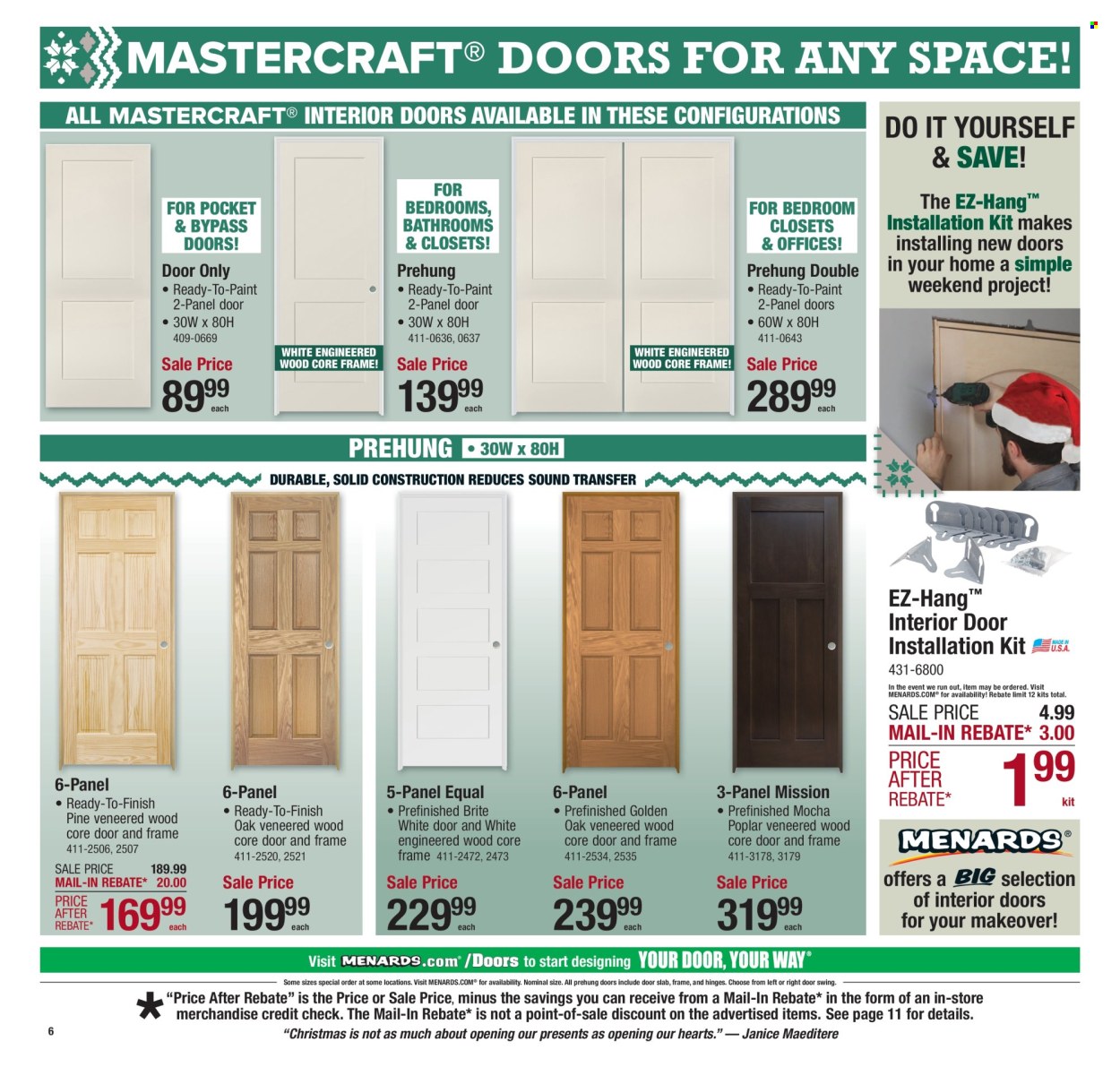 Menards ad - 12/11/2025 - 12/24/2025. Page 9