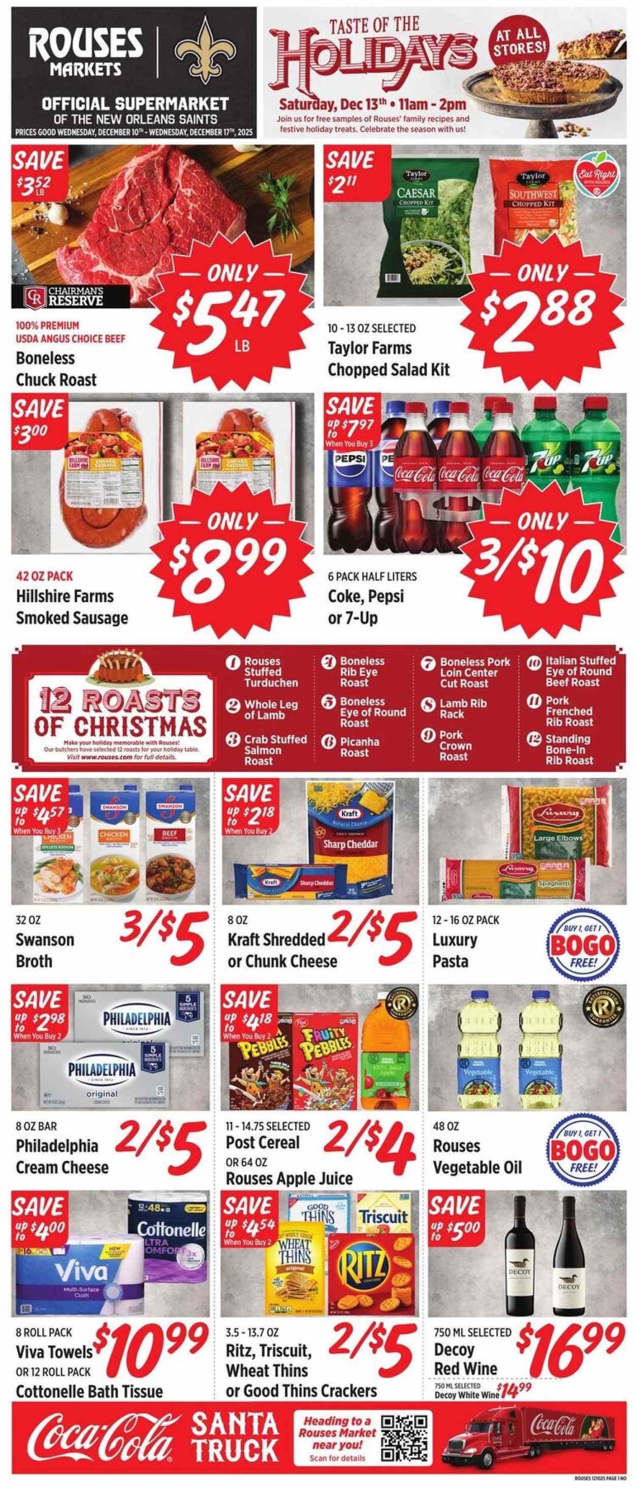 Rouses Markets ad - 12/10/2025 - 12/17/2025. Page 1