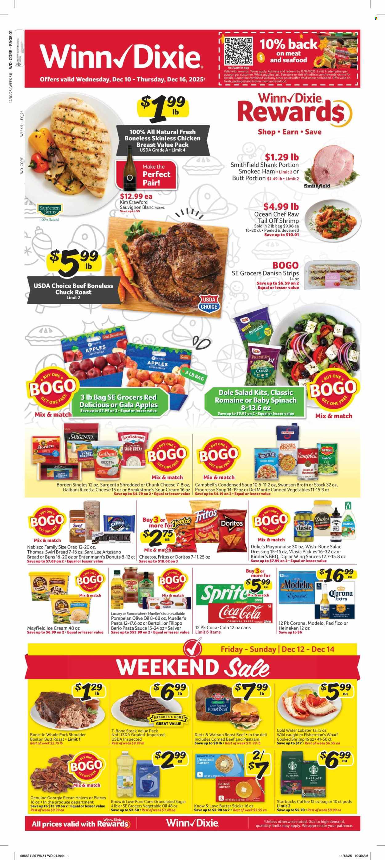 Winn Dixie ad - 12/10/2025 - 12/16/2025. Page 1