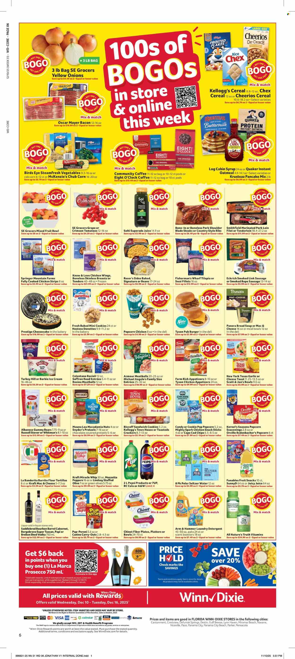 Winn Dixie ad - 12/10/2025 - 12/16/2025. Page 6