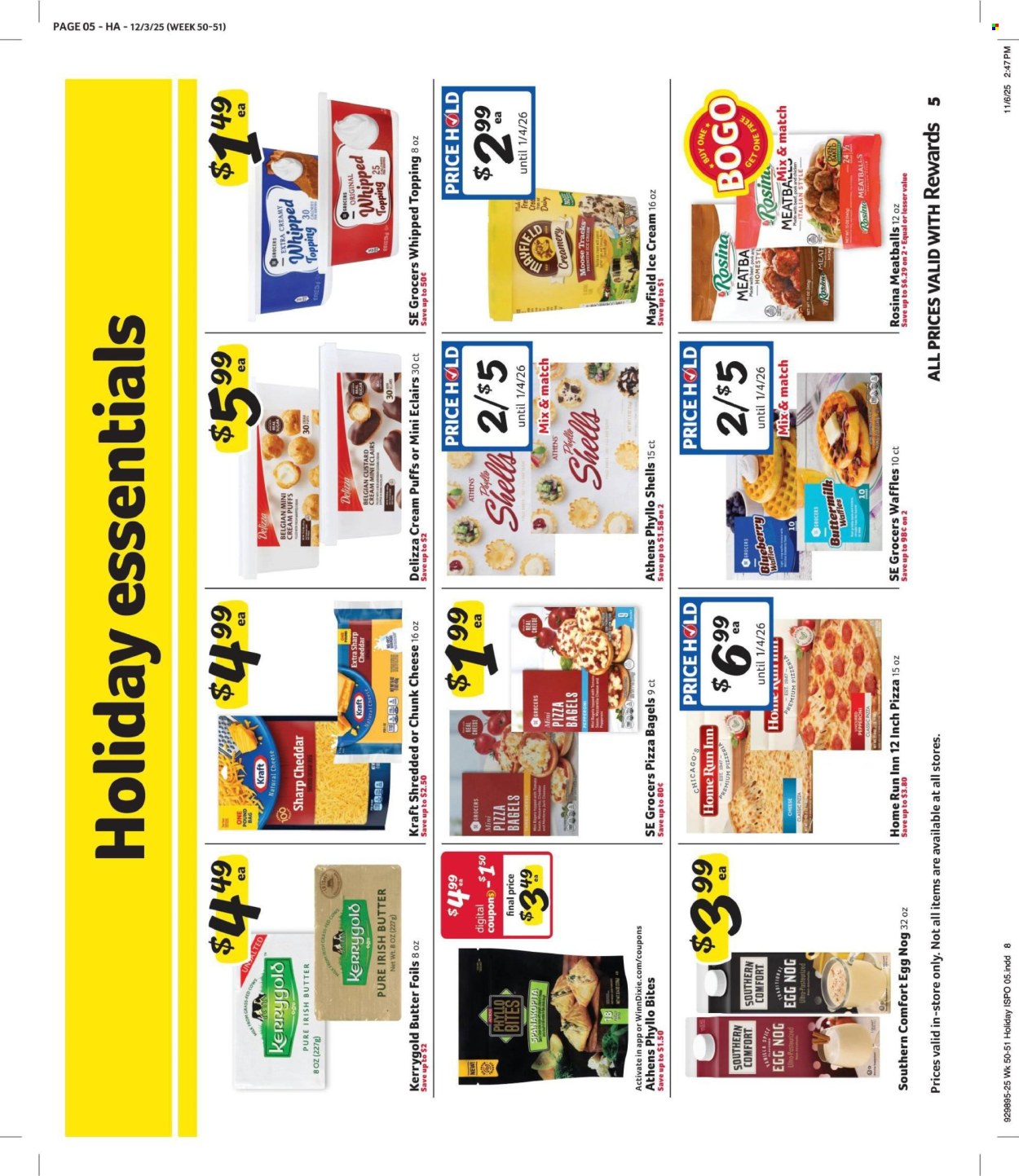Winn Dixie ad - 12/10/2025 - 12/16/2025. Page 11