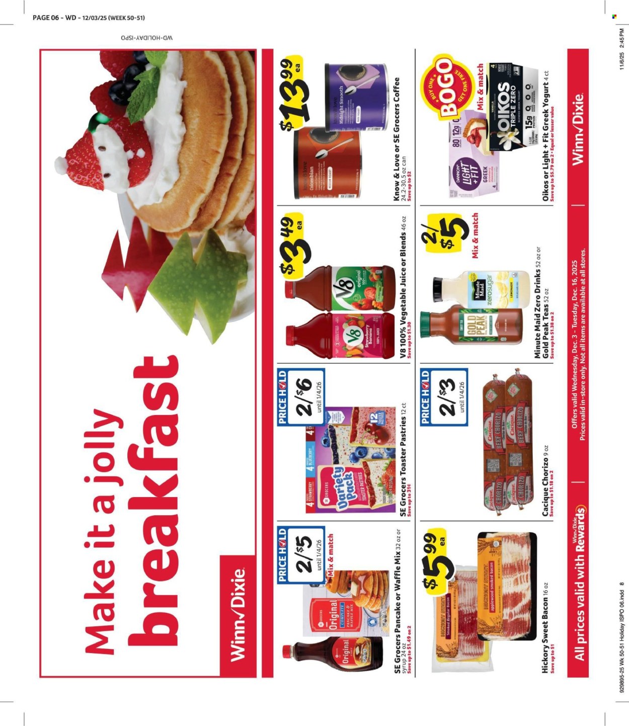 Winn Dixie ad - 12/10/2025 - 12/16/2025. Page 12