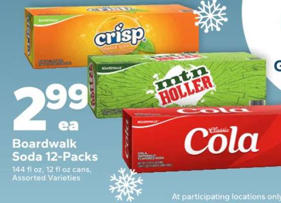 Boardwalk Soda 12-Packs