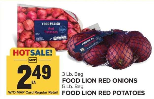 Food Lion Red Potatoes