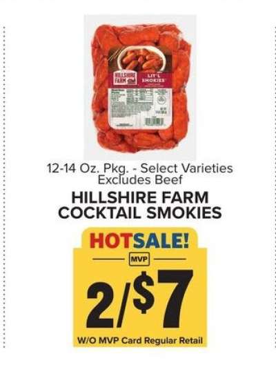 Hillshire Farm Cocktail Smokies