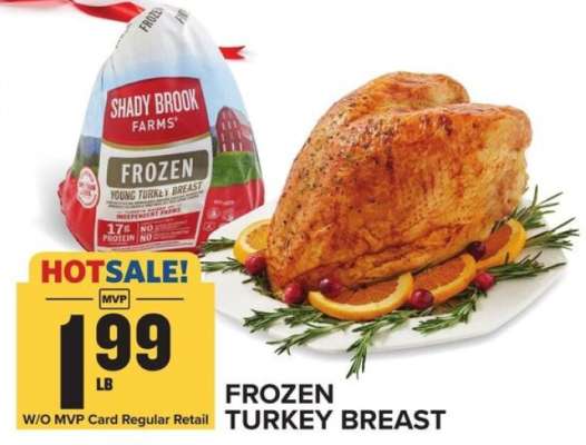Frozen Turkey Breast
