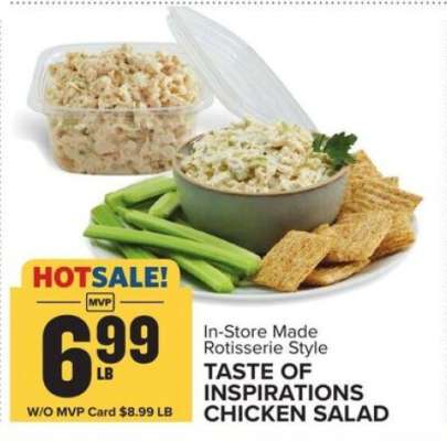 TASTE OF INSPIRATIONS CHICKEN SALAD