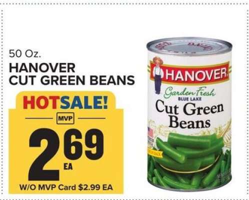 Hanover Cut Green Beans