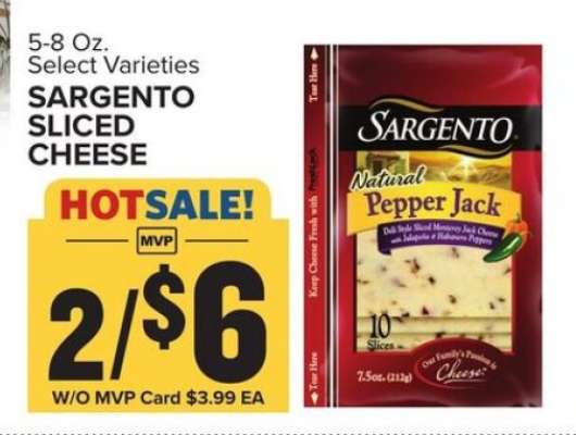 Sargento Sliced Cheese