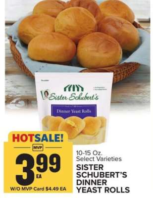 Sister Schubert's Dinner Yeast Rolls