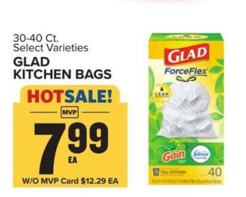 Glad Kitchen Bags