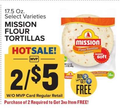 Mission Flour Tortillas