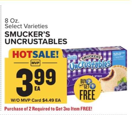 Smucker's Uncrustables