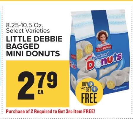 Little Debbie Bagged Mini Donuts