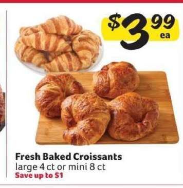Fresh Baked Croissants