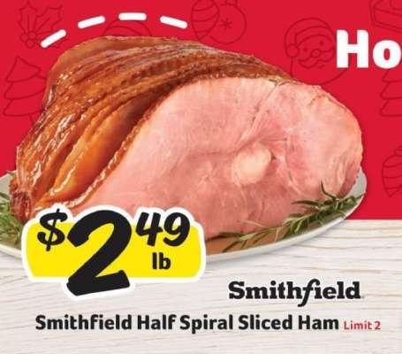 Smithfield Half Spiral Sliced Ham