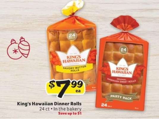 King's Hawaiian Dinner Rolls