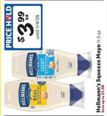 Hellmann's Squeeze Mayo