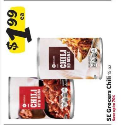 SE Grocers Chili