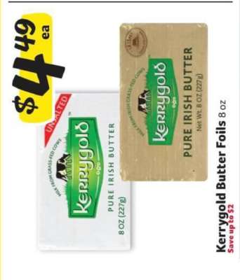 Kerrygold Butter Foils