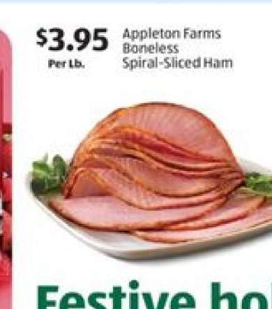 Appleton Farms Boneless Spiral-Sliced Ham