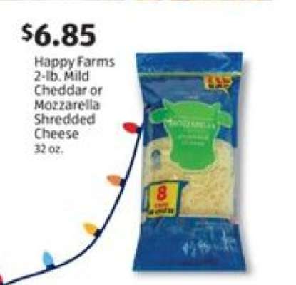 Happy Farms Shredded Cheese