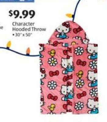 Character Hooded Throw