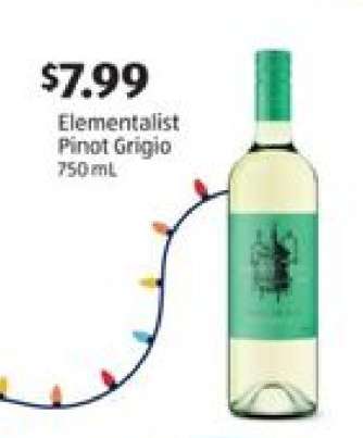 Elementalist Pinot Grigio