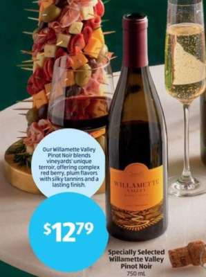 Specially Selected Willamette Valley Pinot Noir