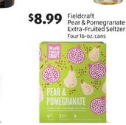 Fieldcraft Pear & Pomegranate Extra-Fruited Seltzer