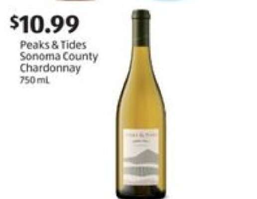 Peaks & Tides Sonoma County Chardonnay