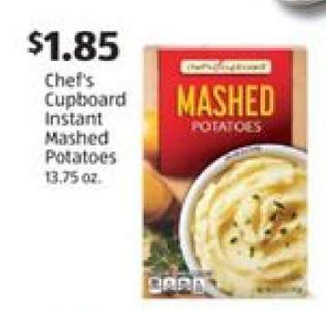 Chef's Cupboard Instant Mashed Potatoes
