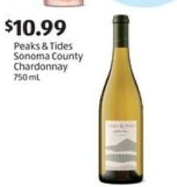 Peaks & Tides Sonoma County Chardonnay
