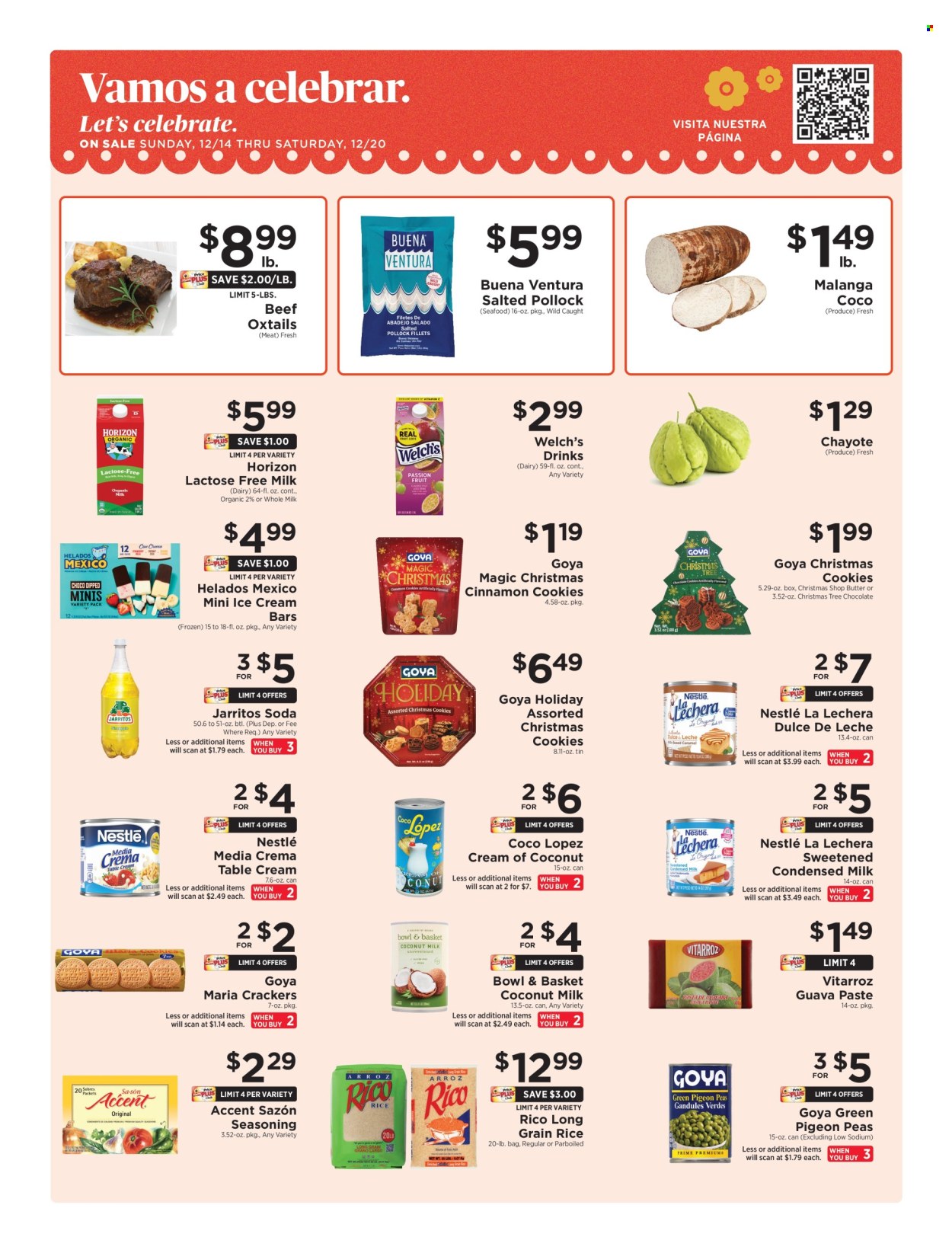 ShopRite ad - 12/14/2025 - 12/20/2025. Page 1