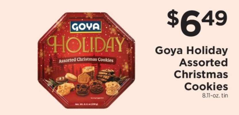 Goya Holiday Assorted Christmas Cookies
